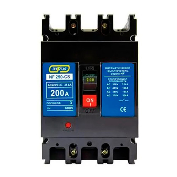 Автоматический выключатель NF250-CS 3P 200A Энергия - Электрика, НВА - Модульное оборудование - Автоматические выключатели - Магазин электрооборудования Проф-Электрик